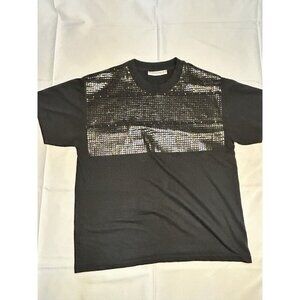 The Learsi Collection Vintage Bling T Shirt Black Large Made In USA
